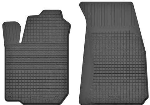 Gummimatten Automatten Gummifussmatten Gummi Fußmatten für Mitsubishi Lancer VII Bj. 2003-2008 VORNE Fahrer-und Beifahrermatte Up