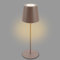 BRILONER - LED Tischlampe kabellos mit Touch, dimmbar in Stufen, höhenverstellbar, Nachttischlampe, Leselampe, Campinglampe, Tischleuchte, Akku Lampe, Outdoor Lampe, 36x10,5 cm, Umbrasand