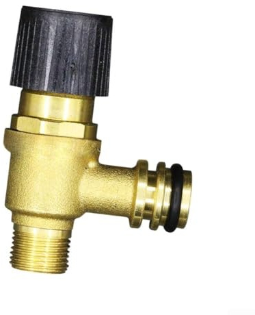 Honseadek Gas Boiler Supply Valve,Pressure Relief Valve,Water Supply Valve Switch Handle Knob,Wall-Mounted Boiler Heating System Replacement Parts(#2)
