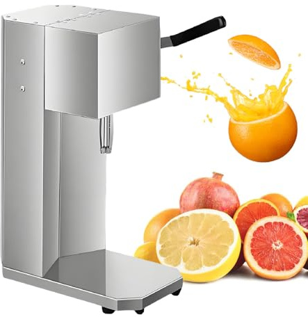 Spremiagrumi elettrico automatico, ad alta velocità, struttura in acciaio inox, 18000 giri/min, ideale per la cucina di casa, estrazione di succhi freschi