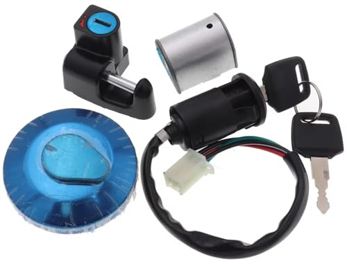 Para Monkey Z50 Cerradura Antirrobo Para Casco Tapa Del Tanque De Combustible Para Encendido Motocicleta Cerradura De Encendido