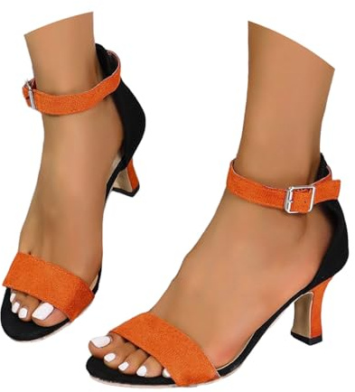 Sandalias de tacón para mujer, sandalias de boda, tacones altos, zapatos festivos, zapatos altos, elegantes, zapatos de verano, sandalias con tiras