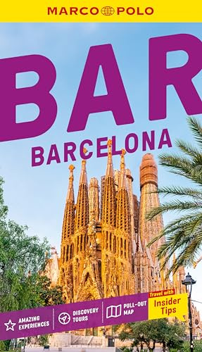 Marco Polo Barcelona Pocket Travel Guide: Pull-out Map | Local Knowledge | Covers: Sagrada Familia, La Rambla, Barri Gotic and more (Marco Polo Pocket Guides)