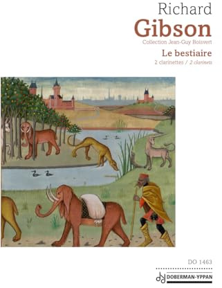 Le bestiaire. Klarinette Duett. Buch und Einzelstimme(n)