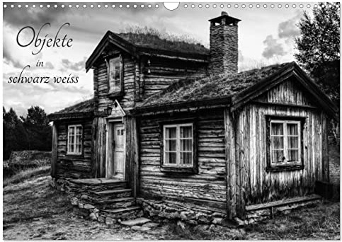 Objekte in schwarz weiss (Wandkalender 2026 DIN A3 quer), CALVENDO Monatskalender: Von Gegenständen bis zu Objekten, ein vielfalt an schwarz weiss Fotografien (CALVENDO Kunst)
