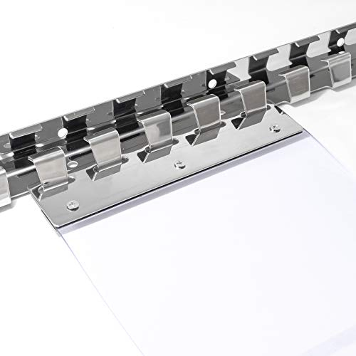ANRO Befestigungsset für Lamellenvorhang Edelstahl 1m für 4 Lamellen a 30cm