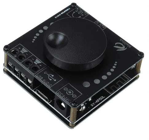 Fasizi 50wx2 mini bluetooth 5.0 potenza audio senza fili amplificatore digitale scheda amplificatore stereo 3.5mm aux usb