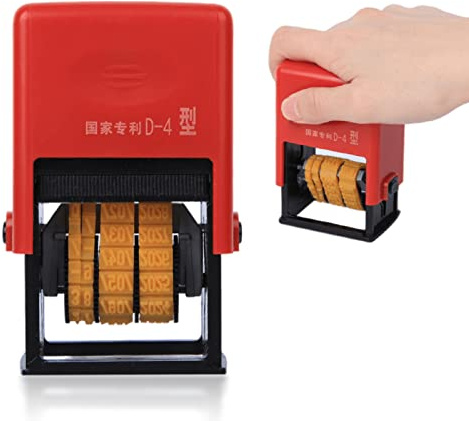 Portable Smart Date Coding Machine, Handheld Mark Printing Machine, Ink Date Printing Machine, Plastic Bag Label Adjustable Expiry Date for Industrial