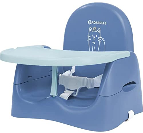 Badabulle Réhausseur Chaise Bébé - Chat, Pliable, Universel, De 6 à 36 mois