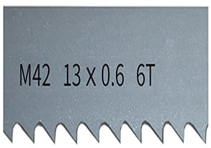 PNAJFUEL Bandsägeblatt, M42 Bandsägeblätter Bimetall 1/2 Sägeblatt 1 Stück Zum Schneiden Von Hartholz, Metall/6T/1712Mm