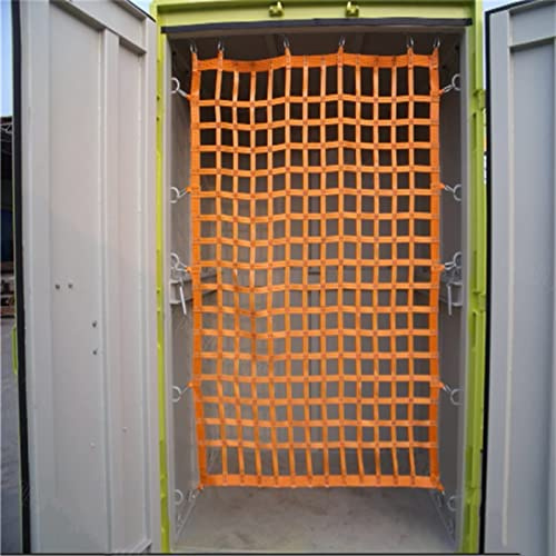 ZNBLSD Shelf Lifting Net, Flat Polyester Cargo Lifting Bag, Logistics, Construction Cargo Lifting Net, World Sports Jump Net, Trailer Net, Cargo Net Hoist (Size : 4x4m/load:2.5T)