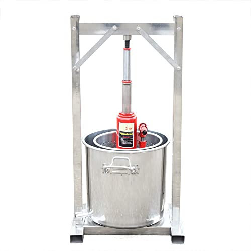 Bee Extractor Manual Berry Press Juicer Wine Press Press Fruit Press Hydraulic Stainless Steel Spindle Press Fruit Mill Fruit Press Hydraulic Jack Fruit Press Manual Fruit Press Berry Mill