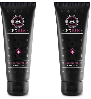 IntHim Intimpflege Männer After Shave - Bei Rötungen, Rasurpickeln & Juckreiz - Intim Creme mit Aloe Vera und Teebaumöl - Erfrischend und antibakteriell - Ideal für empfindliche Haut 2x100ml