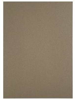 VELLUSTRA 20 Fogli Cartone Grigio per Rilegatura Formato A4 210 x 297 mm Spessore 1,0 mm 615g Cartoncino Grigio liscio per Rilegatura Bricolage lavoro di Cartonaggio Scrapbooking Rilegature libri