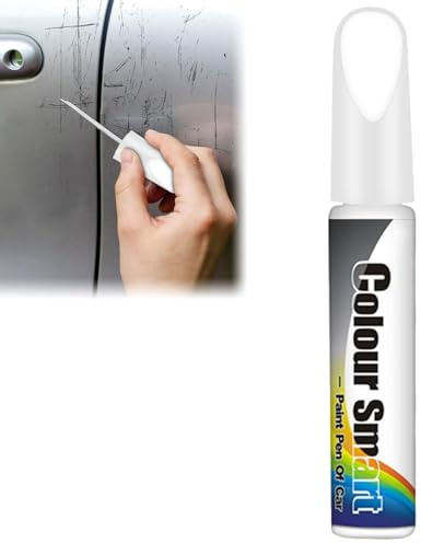 Rakiuty Penna Ritocco Carrozzeria,Penna per Ritocco Auto,Rimuovi Graffi Auto,Pennarello Copri Graffi Auto,Pennarello per Riparazione Graffi,Bianco