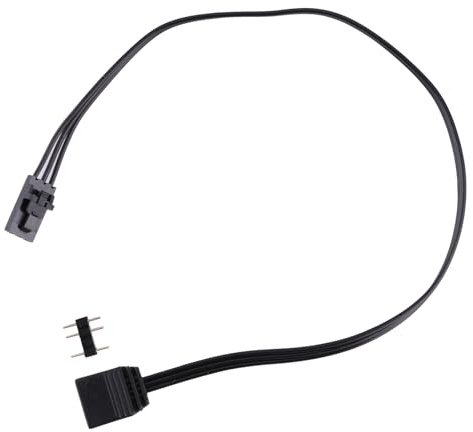 YUNGLOO 5V3Pin ARGB Adapter Cable For For RGB 4Pin AuraandMSI Light Connector RGB Adapter