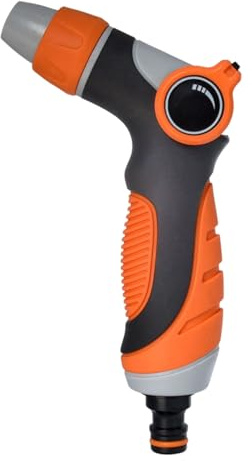 Pistolet de pulvérisation pour tuyau d'arrosage | Arroseur de jardin réglable | Buse de lavage de voiture | Pour le nettoyage de la cour et de la terrasse, pour les canalisations, les escaliers, les