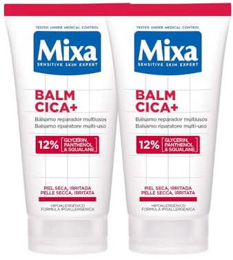 Mixa Lot de 2 baumes Cica Balm