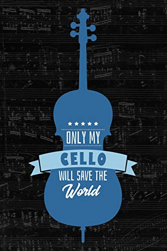 Cello Notenheft: DIN A5 Notenheft für Musiknoten zum Selberschreiben I Notenpapier blanko im Hochformat I Notenlinien Notizbuch für Lieder, Noten und Songtexte