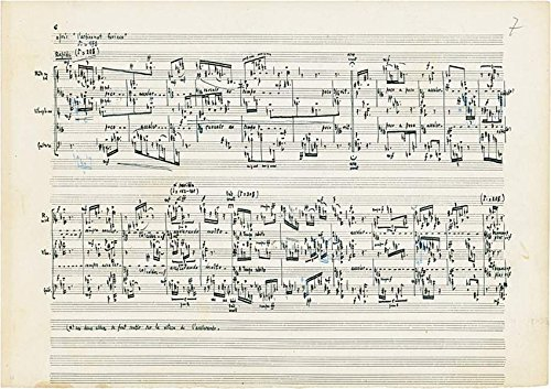 Le Marteau sans maître: Fac-similé de l'épure et de la première mise au net de la partition. Sonderband. Alt, Flöte, Viola, Gitarre, Vibraphon, ... (Veröffentlichungen der Paul Sacher Stiftung)