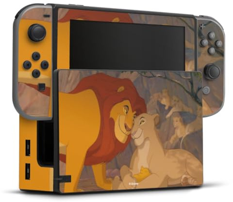 DeinDesign Skin kompatibel mit Nintendo Switch Folie Sticker König der Löwen Disney Liebe