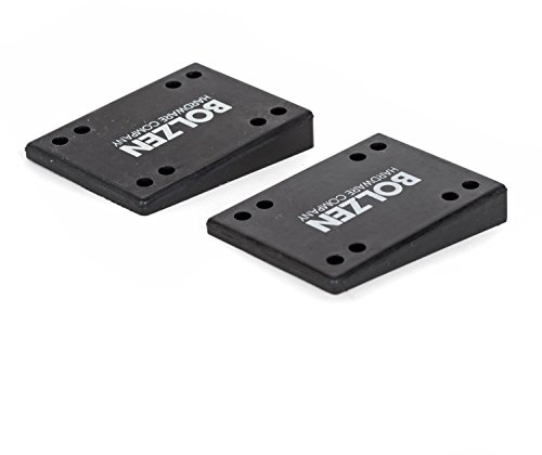 Bolzen Keile 6 Grad Wedge Riser Pads für Skateboards und Cruiser Wedges