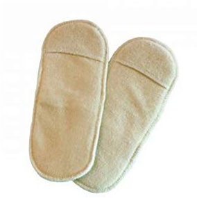 Popolini EasyFree Stoffwindel Höschenwindel (EasyFree Booster Einlage Frottee Natur, M (5-10kg))