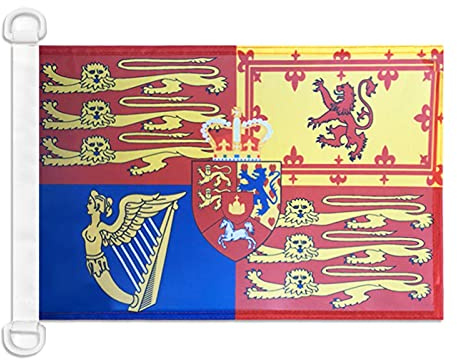 Pavillon nautique royal Royaume-Uni 45x30cm - Drapeau de bateau anglais 30 x 45 cm - AZ FLAG