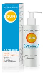 Dermatrophine Sun Doposole Rigenerante 200ml | Crema Doposole Corpo Per Un Colorito Luminoso e Una Pelle Idratata | After Sun | Dopo Sole Per Un Colorito Intenso e Duraturo
