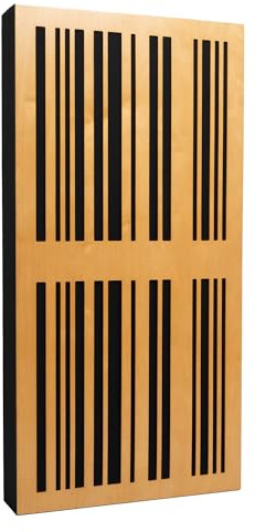 Bluetone Acoustics Slat AbFuser – Panneau acoustique hybride | Diffuseur acoustique | Traitement acoustique de studio ou home cinéma