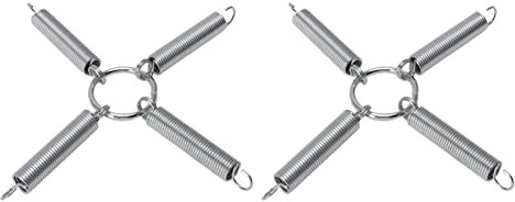 UPQRSG 1 Par de Tensores de Cadena de Neumáticos, Tensores de Cadena de Neumáticos de Nieve de Acero Inoxidable, Tensores de Cadena de Neumáticos de Tractor de Jardín de Alta Precisión