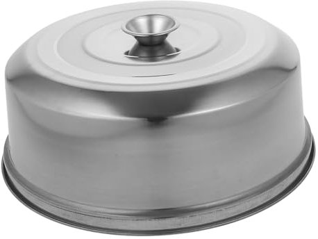Happyyami Coperchio Per Vaporiere Acciaio Inossidabile Con Manico Copertura Versatile Per Cottura e Servizio Facile Da Pulire e Resistente Per Alimenti e Barbecue