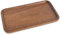 Plateau Rectangulaire en Bois, Plateau de Service Bois, Plateau en Bois d'Acacia pour Café Dessert Collation (Rectangulaire)