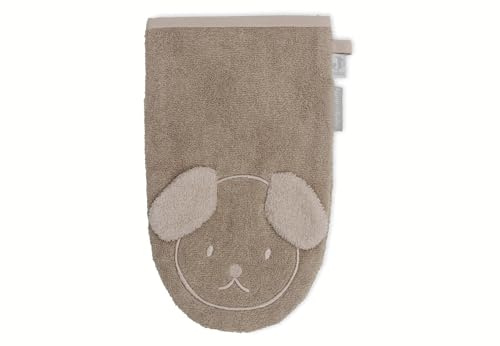 Jollein Waschhandschuhe Baby - Frottee - Snuffy - 27x16cm - 100% Baumwolle - Waschlappe Baby - OEKO-TEX Zertifiziert - Miffy Kollektion