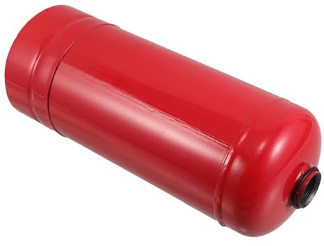 Tofficu 3kg Botella De Extintor Vacía De Acero Para Emergencias y Seguridad Doméstica Extintor Portátil Para Control De Incendios Interiores
