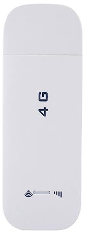Yoidesu 4G LTE USB Wireless Network Adapter, Travel Mini WiFi Hotspot Support 10 WiFi Users, High Speed Mini Router, Modem Stick for Travel Long Distance