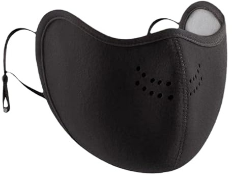 Samuliy Masque d'hiver | Thermique Respirant Coupe-Vent | Demi-masque de ski, randonnée, pêche, ski, cyclisme, chasse, escalade, snowboard pour homme et femme
