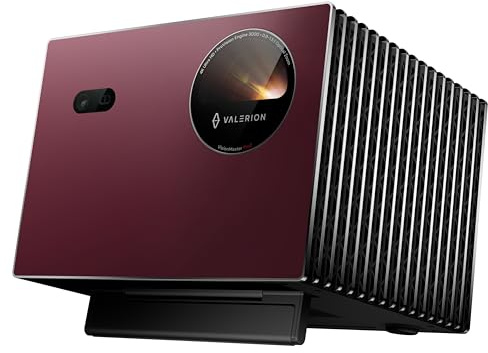 AWOL Valerion VisionMaster Pro2 Triple Laser 4K Beamer, 3000 ISO Lumen, HDR10+, IMAX Enhanced, Dolby Vision, 4ms Lagfreies Gaming, 15000:1 Kontrast, 0.9-1.5X Optischer Zoom, Netflix/Google TV