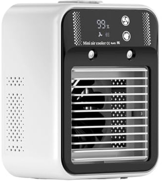 Nebulización Enfriamiento Por Evaporación Ac, Ventilador CA Con Tanque Agua