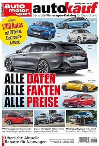 autokauf 02/2024 Frühjahr: Der große Neuwagen-Katalog für Deutschland