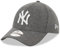New Era New York Yankees MLB Jersey Essentials Grey 9Forty Adjustable Cap - One-Size