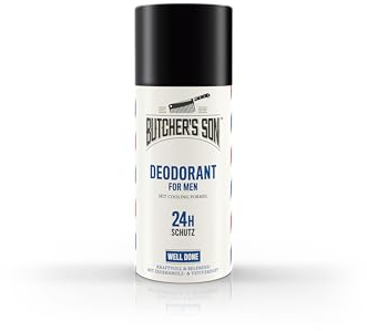 Butcher's Son Deodorant For Men Well Done, mit Cooling Formel, 24h Schutz, ohne Aluminium, 150ml