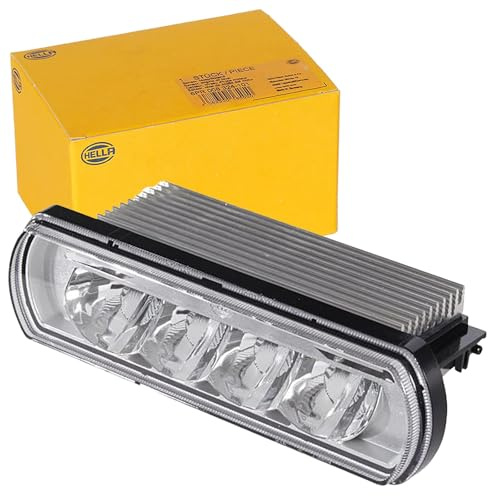 HELLA 1GE 996 198-021 LED-Arbeitsscheinwerfer - Modular Worklight Base Tech - 24/12V - 1250lm - Einbau/Schraubanschluss - 2-Punkt Befestigung - Arbeitslicht, blendfrei - Stecker: DEUTSCH Stecker