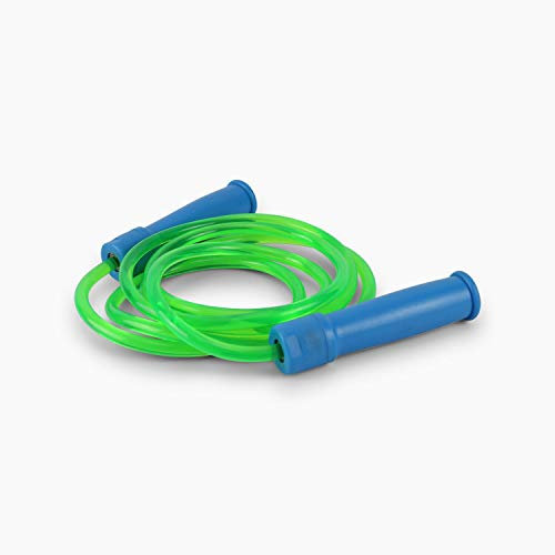 Splay Nylon Plastic Boxers Skipping Rope - Heavy Duty 8mm Rope with Plastic Handles. Boxing Skipping Jump Rope Health Fitness Skip, Home Exercise