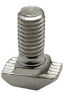 KLAK 20 - Hammerkopfschraube T-Schraube M5 12mm Nut 6 Aluprofil 20-er 10 Stück