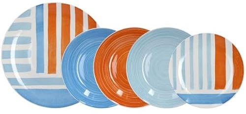 Tognana Madison Portofino - Juego de mesa (18 piezas)