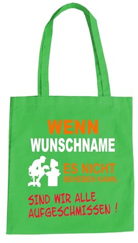 absenda Computer Beheben Baumwolltasche - Wenn Es Nicht Beheben Kann Aufgeschmissen IT Grün