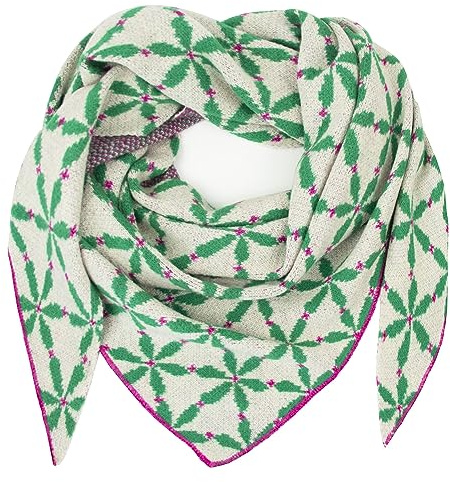Glamexx24 Damen Schal Dreiecksform - Halstuch -viele Farben - Unisex Winterschal Sommerschal XXL Muster Trend sehr weicher Schal