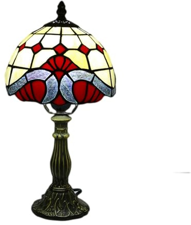 lamp Tiffany Table Lamps Classic European Baroque Stained Glass Bedside Lamps Living Room Shade Table Lights E27 Warm as Ever lamp