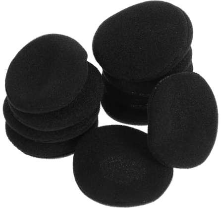 ETHZZLE 40Mm Ohrpolster Ersatz Für Kopfhörer Weicher Schaumstoff Kompatibel Mit 40 Mm Headset Ohrabdeckungen Verbesserte Bassleistung Komfortables Tragegefühl